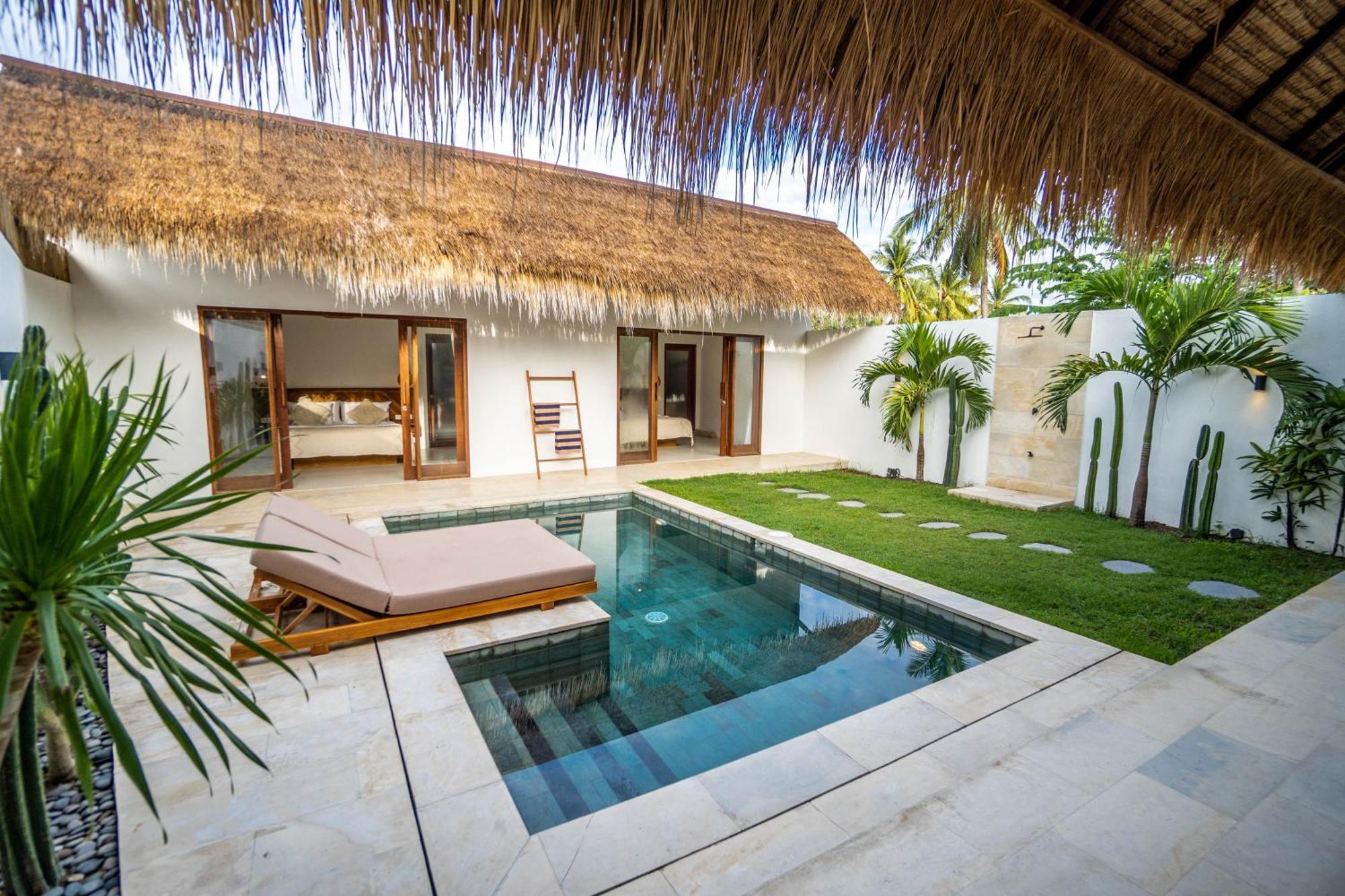 Palm Merah Villas - Private Pool (Adults Only) Selong Blanak Exterior foto