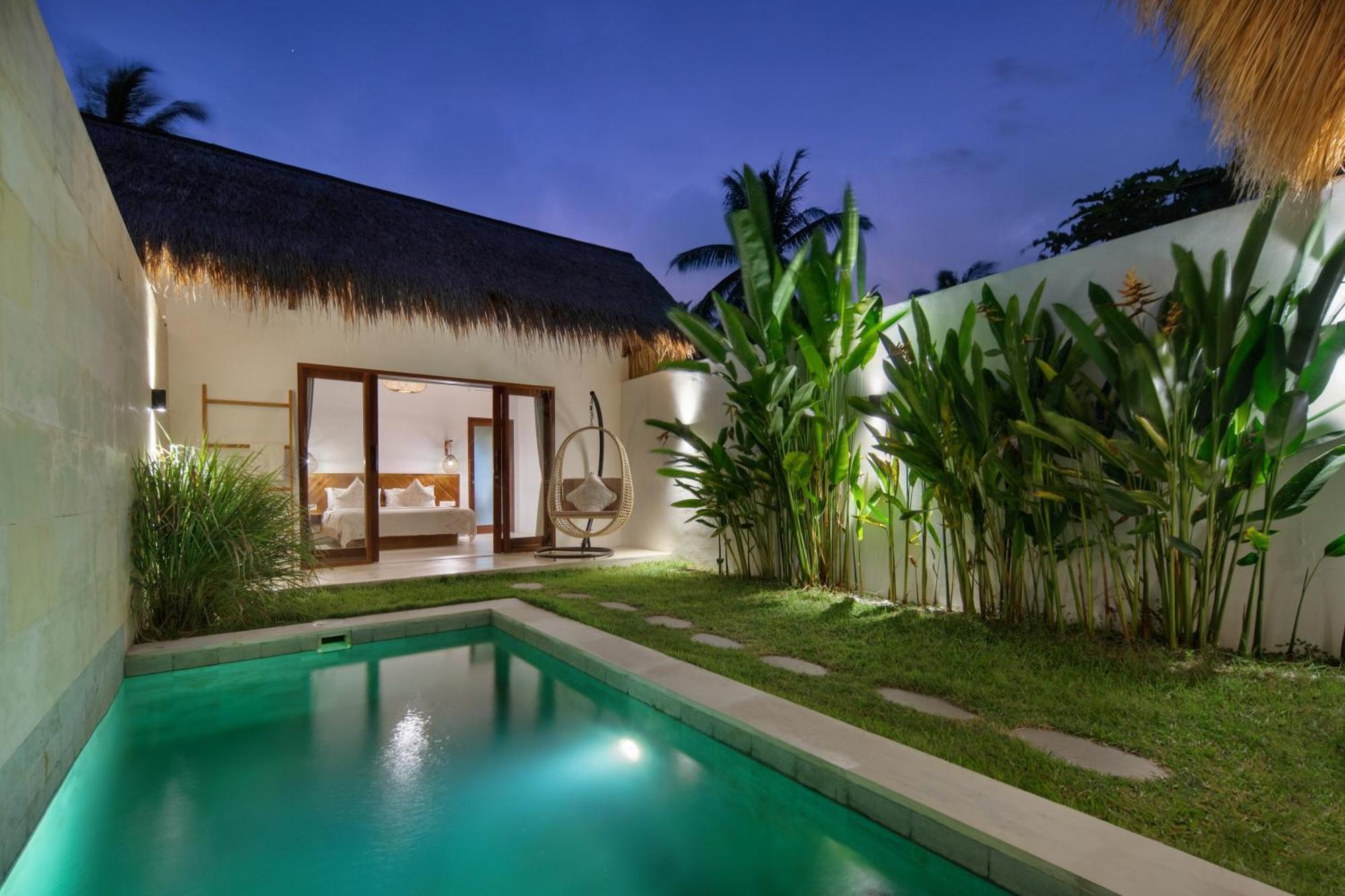 Palm Merah Villas - Private Pool (Adults Only) Selong Blanak Exterior foto